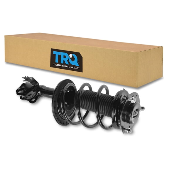 TRQ Front Left Strut and Spring Assembly Gas Charged Coil Spring Fits 2012-2017 Toyota Camry SE