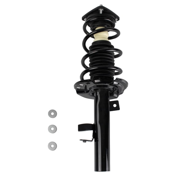 TRQ Front Left Complete Strut & Coil Spring Assembly Drivers Side Fits Select 2013-2018 Ford Focus