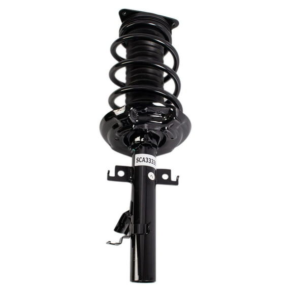 TRQ Front Left Complete Strut & Coil Spring Assembly Drivers Side Fits Select 2014-2020 Nissan Rogue 2017-2021 Rogue Sport