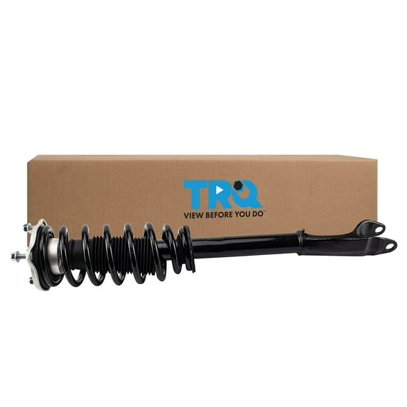 TRQ Front Left Complete Strut & Coil Spring Assembly Drivers Side Fits Select 2015-2020 Mercedes-Benz C300 2015 C400 2017-2020 C43 AMG 2016 C450 AMG