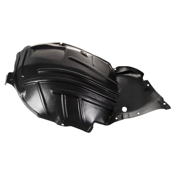 TRQ Front Left Forward Inner Fender Liner Black Drivers Side Fits 2008-2010 Infiniti M35 M45 IN1248121
