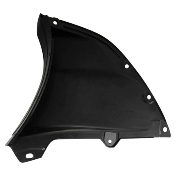 TRQ Front Left Forward Inner Fender Liner Black Drivers Side Fits Select 2019-2020 Mazda 3 MA1250117