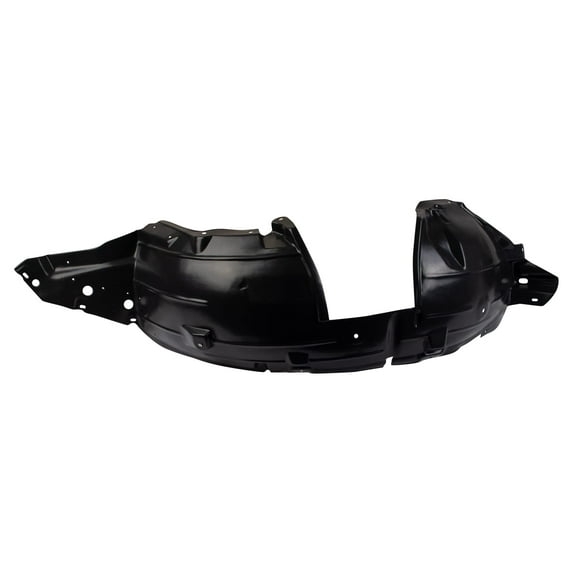 TRQ Front Left Inner Fender Liner Black Drivers Side Fits Select 2007-2009 Nissan Sentra NI1250134