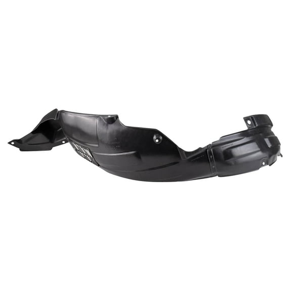 TRQ Front Left Inner Fender Liner Black Drivers Side Fits Select 2007-2012 Hyundai Veracruz HY1248113