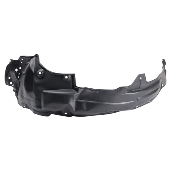 TRQ Front Left Inner Fender Liner Black Drivers Side Fits Select 2013-2018 Toyota RAV4 TO1248171