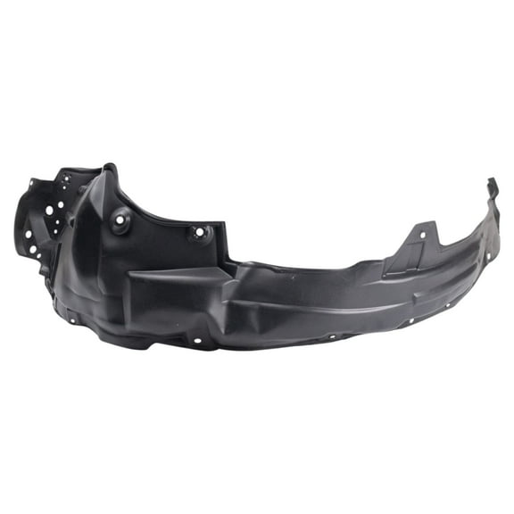 TRQ Front Left Inner Fender Liner Black Drivers Side Fits Select 2013-2018 Toyota RAV4 TO1248171