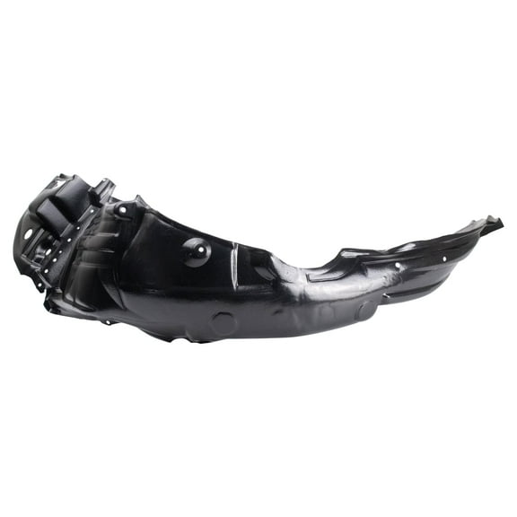 TRQ Front Left Inner Fender Liner Black Drivers Side Fits Select 2014-2016 Toyota Corolla TO1248178