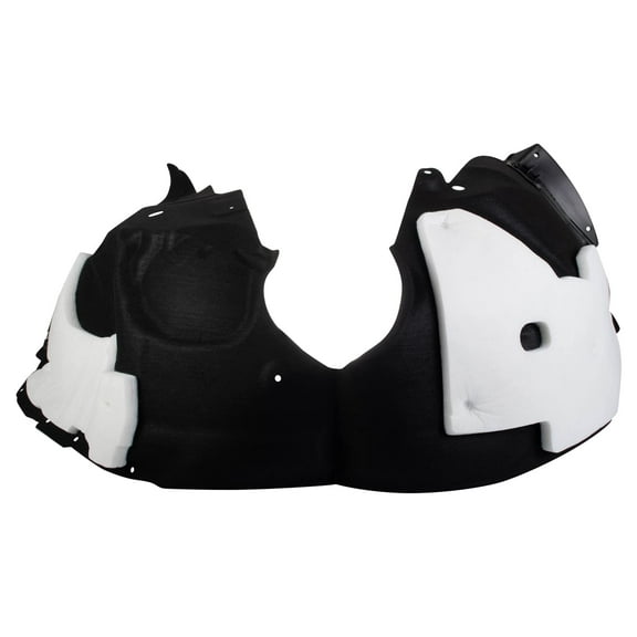 TRQ Front Left Inner Fender Liner Black Drivers Side Fits Select 2019-2023 Ford Edge FO1248198