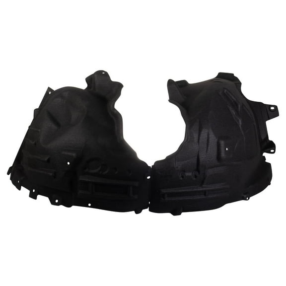 TRQ Front Left Inner Fender Liner Black Drivers Side Fits Select 2020-2022 Ford Explorer Police Interceptor Utility FO1248204