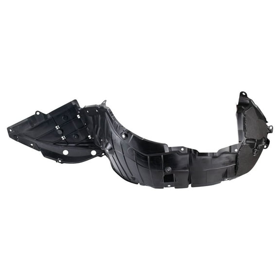 TRQ Front Left Inner Fender Liner Black Drivers Side Fits Select 2019-2023 Nissan Altima NI1248165