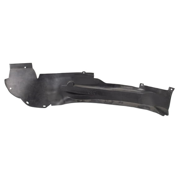 TRQ Front Left Rearward Inner Fender Liner Black Drivers Side Fits Select 1997-1999 Cadillac DeVille GM1248169