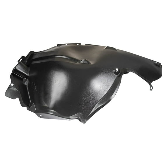 TRQ Front Left Rearward Inner Fender Liner Black Drivers Side Fits Select 2009-2012 INFINITI FX35 2013 FX37 2009-2013 FX50 2014-2017 QX70 IN1248118