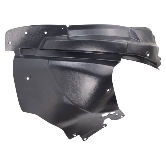 TRQ Front Left Rearward Inner Fender Liner Black Drivers Side Fits Select 2009-2017 Chevrolet Traverse GM1248209