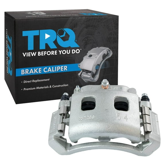 TRQ Front Left Right Brake Caliper w/Bracket Driver Passenger Side Compatible with 2004-2006 Dodge Durango 2002-2005 Ram 1500
