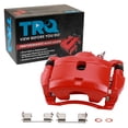 thumbnail image 1 of TRQ Front Left Right Brake Caliper w/Bracket Performance Red Driver Passenger Side Compatible with 2014-2015 Acura ILX 2003-2017 Honda Accord 2013-2021 Civic, 1 of 4