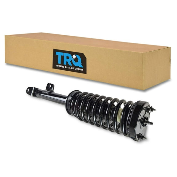 TRQ Front Left Right Complete Strut & Coil Spring Assembly Driver Passenger Side Fits Select 2005-2010 Chrysler 300 2006-2010 Dodge Charger 2005-2008 Magnum