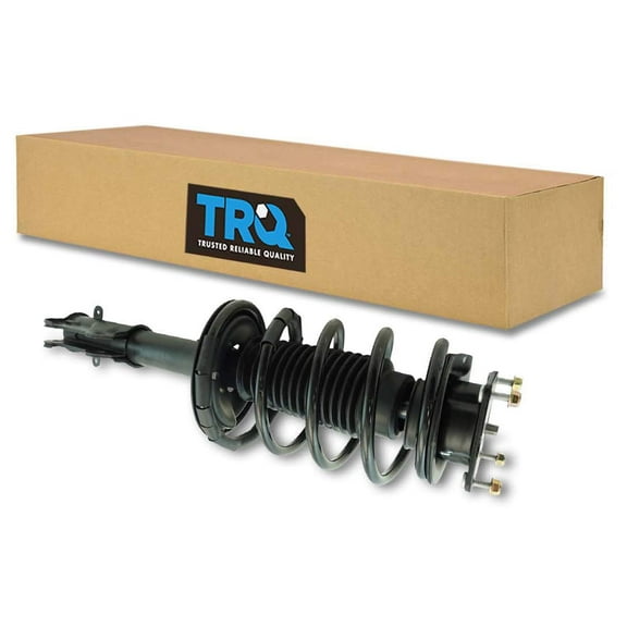 TRQ Front Left Right Complete Strut & Coil Spring Assembly Driver Passenger Side Fits Select 2011-2014 Ford Mustang