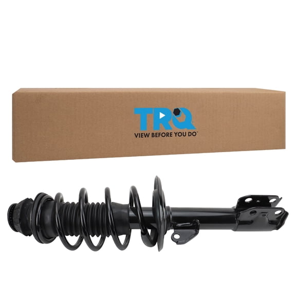 TRQ Front Left Complete Strut & Coil Spring Assembly Drivers Side Fits Select 2011-2014 Scion xD
