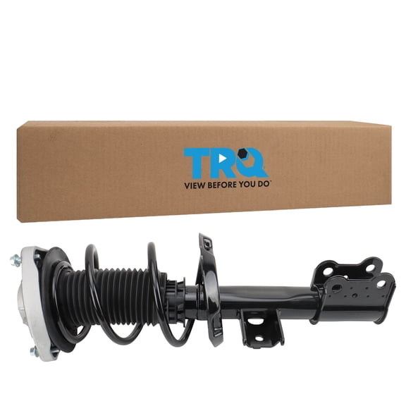 TRQ Front Left Strut and Spring Assembly Coil Spring Fits 2014-2018 Mercedes-Benz CLA250