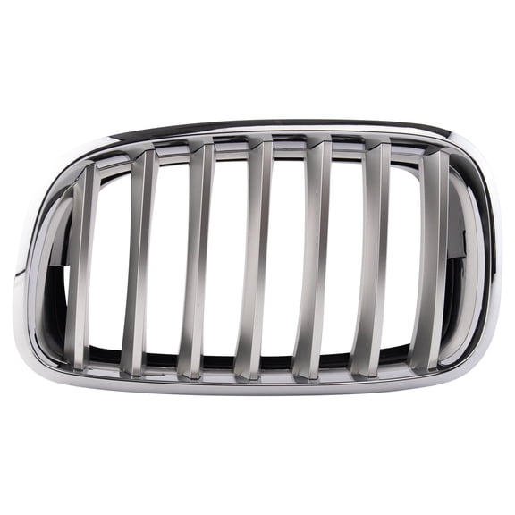 TRQ Front Left Upper Grille Fits 2007-2009 BMW X5 2008-2012 X6
