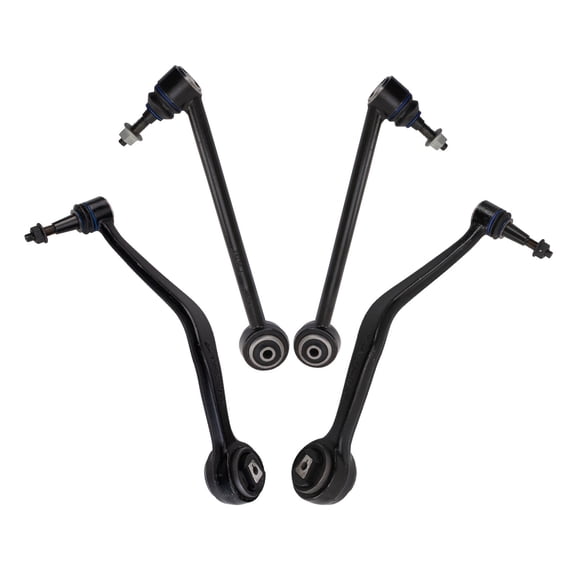 TRQ Front Left and Right Lower Control Arm with Ball Joint Set 4 Piece Fits 2011-2013 Chevrolet Caprice