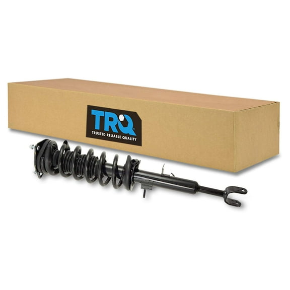 TRQ Front Loaded Complete Shock Strut Spring Assembly LH Driver Side for G35 New SCA72800