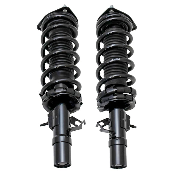 TRQ Front Loaded Complete Strut Shock Spring Assembly Pair Set 2pc for G35X New SCA72819 Fits select: 2004-2006 INFINITI G35