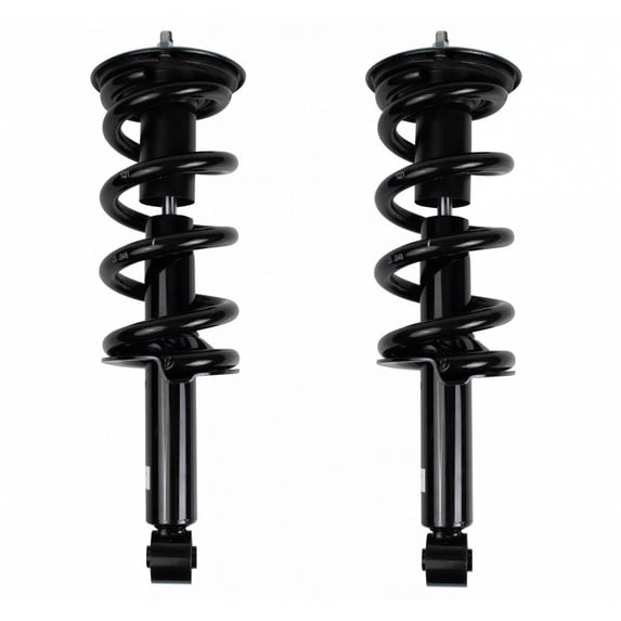 TRQ Front Strut & Coil Spring Assembly Set Driver & Passenger Sides Fits Select 12-19 Nissan NV1500 NV2500 NV3500