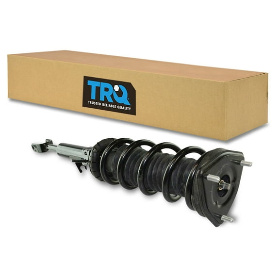 TRQ Front Loaded Quick Complete Shock Strut Passenger Side for G35 2dr 350Z RWD SCA61102