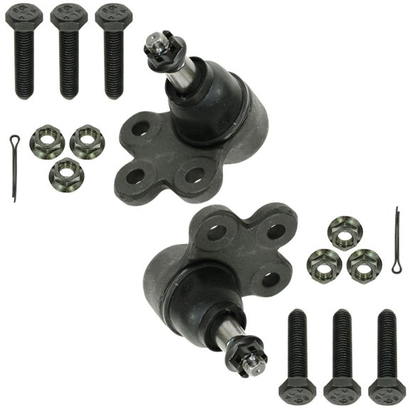 TRQ Front Lower Ball Joint Pair & LH RH Set 2 for Buick Cadillac Olds PSA63250