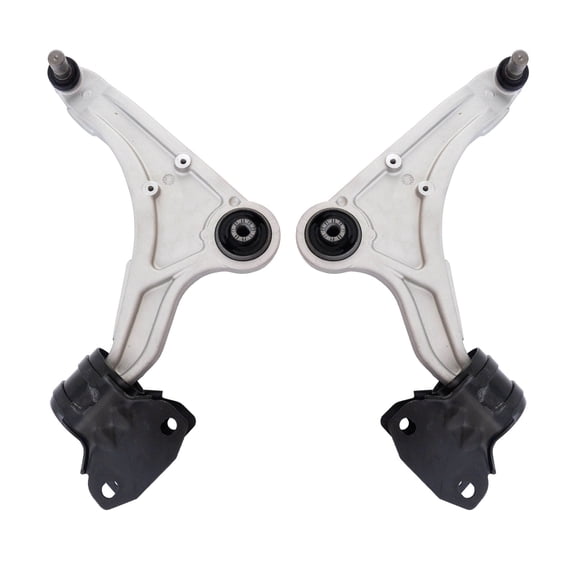TRQ Front Left and Right Lower Control Arm with Ball Joint Set 2 Piece Fits 2013-2020 Ford Fusion 2019-2020 Police Responder Hybrid SSV Plug-In Hybrid 2013-2020 Lincoln MKZ