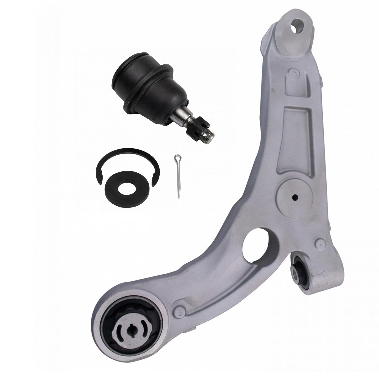 TRQ Front Lower Control Arm Ball Joint LH 2pc Set for 14-18 Jeep Cherokee PSA72485