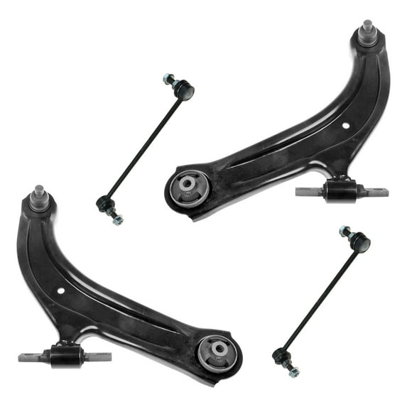 TRQ Front Lower Control Arm Ball Joint Sway Bar End Link Suspension Kit Set 4pc PSA59478