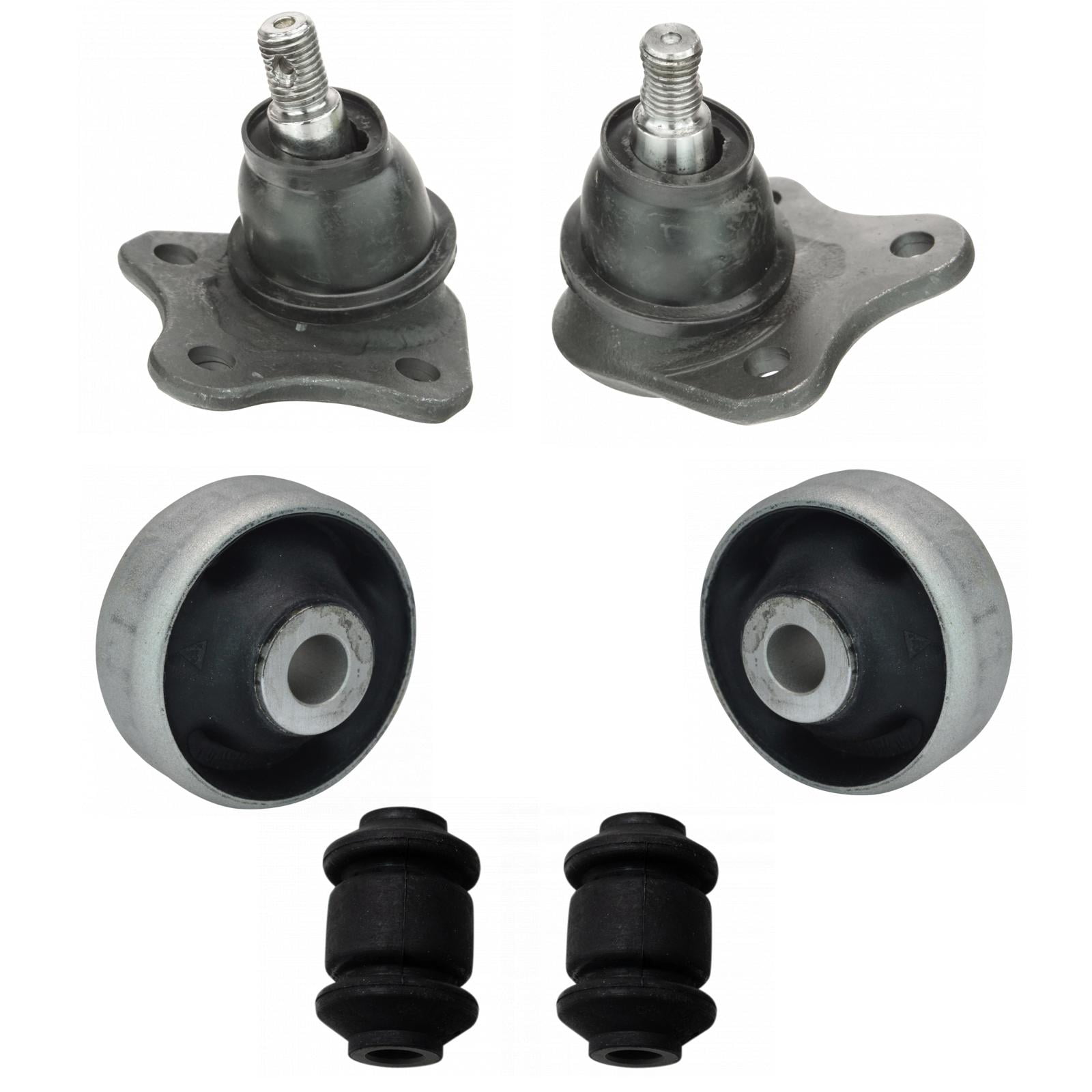 TRQ Front Lower Control Arm Bushings & Ball Joints Kit Set for Beetle Jetta Golf PSA71951 Fits