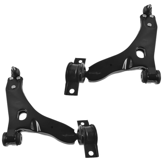 TRQ Front Lower Control Arm Pair Set for 00-04 Ford Focus PSA62139