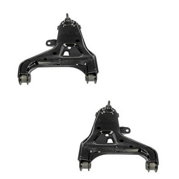 TRQ Front Lower Control Arm Pair of 2 for Blazer Jimmy Bravada Envoy S10 S15 4WD PSA62350