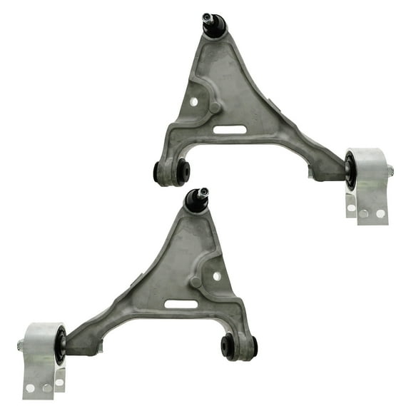TRQ Front Lower Control Arm w/ Ball Joint Pair Set for 06-11 Buick Lucerne DTS PSA62237