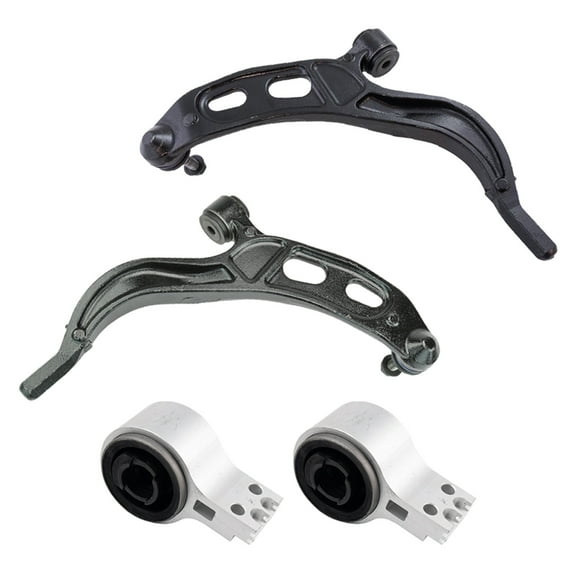 TRQ Front Lower Control Arm with Ball Joint Set Fits 10-12 Ford Flex Lincoln MKT PSA31058