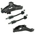 thumbnail image 1 of TRQ Front Lower Control Arms Ball Joints & Sway Bar Links Kit for Dakota Durango PSA30343 Fits select: 1997-2004 DODGE DAKOTA, 1999-2003 DODGE DURANGO, 1 of 6