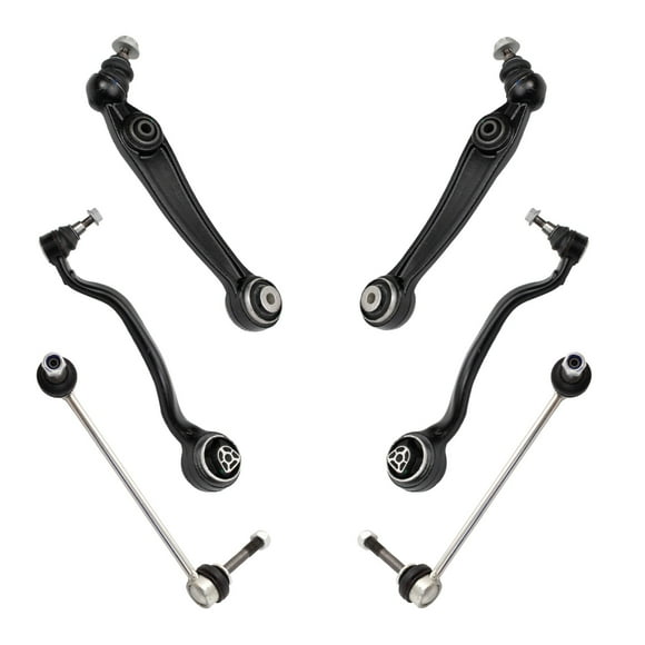 TRQ Front Lower Control Arms Links 6pc Kit Fits 2014-2018 BMW X5 2015-2019 X6 PSA31034