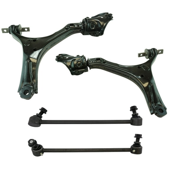 TRQ Front Lower Control Arms Sway Bar Links Suspension Kit 4pc for Honda Accord PSA64958