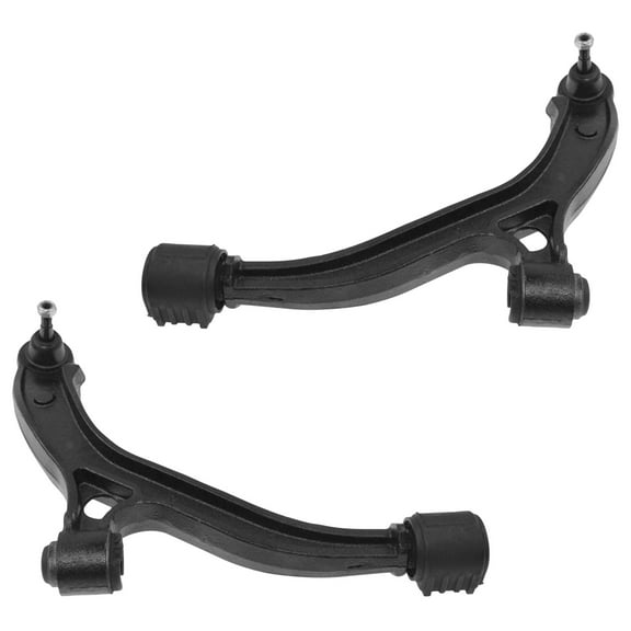 TRQ Front Lower Control Arms w/ Ball Joints Pair Set NEW for Chrysler Minivan PSA62141