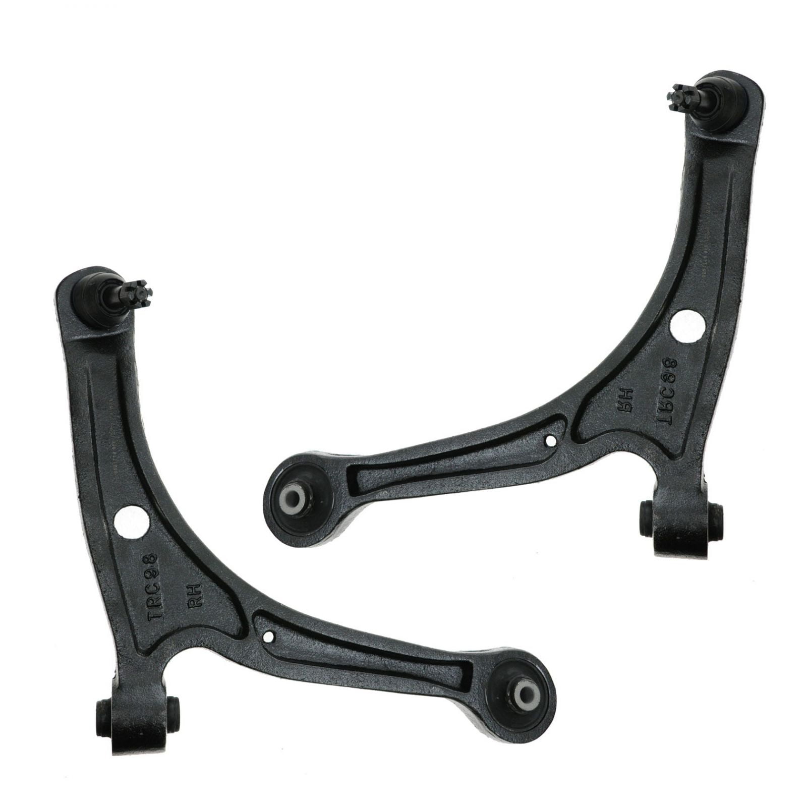 TRQ Front Lower Control Arms w/ Ball Joints Pair Set for Acura MDX