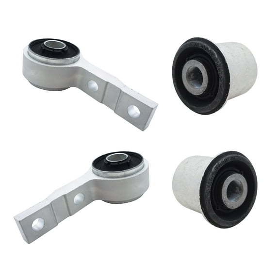 TRQ Front Lower Forward Rearward Control Arm Bushing Set 4pc for Altima Maxima PSA86865