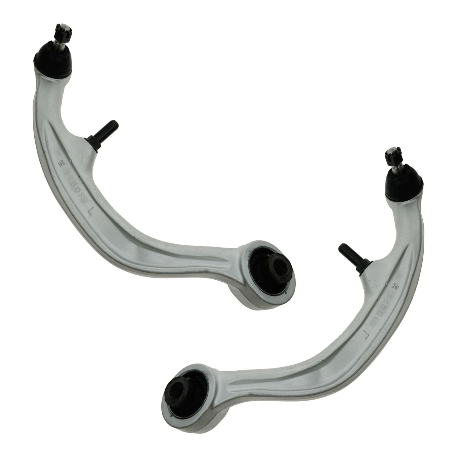 TRQ Front Lower Rearward Control Arms w/ Ball Joints Pair for 350Z G35