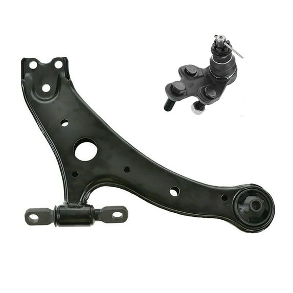 TRQ Front Lower Suspension Control Arm Ball Joint LH Driver Side for Camry PSA85954