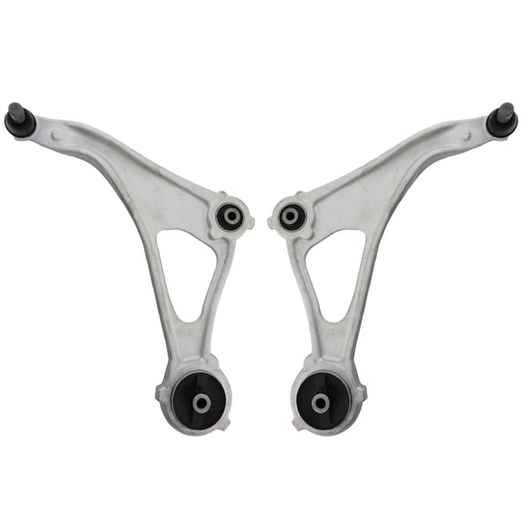TRQ Front Lower Suspension Control Arm Ball Joint LH RH Pair for Altima Maxima PSA66831