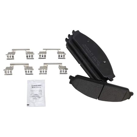 TRQ Front Metallic Brake Pad Kit for Taurus Sable Montego Five Hundred BFA73696