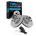 thumbnail image 1 of TRQ Front Metallic Brake Pad & Performance Rotor Kit Fits Select Chevy Buick Cadillac, 1 of 6