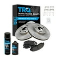 thumbnail image 1 of TRQ Front Metallic Brake Pad & Rotor Kit w/Chemicals for 98-02 Honda Accord V6 BKA18319, 1 of 6